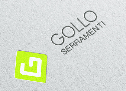 restyling logo Gollo Serramenti